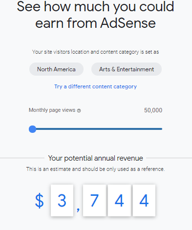 google adsense to monetize you blog