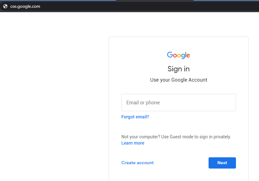 Login to your mail when prompted