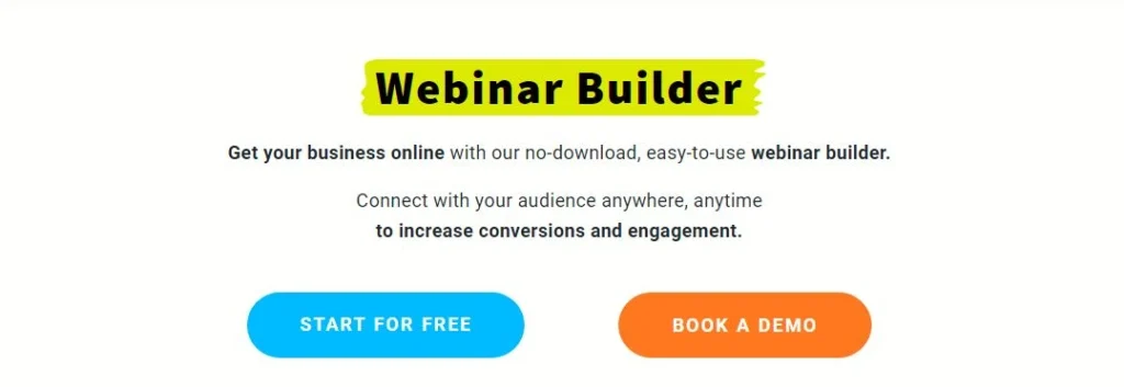 getresponse webinar builder