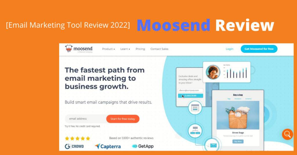 moosend review