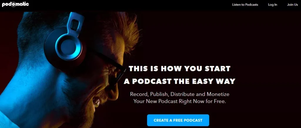 podomatic as a podcast aggregator for spotify