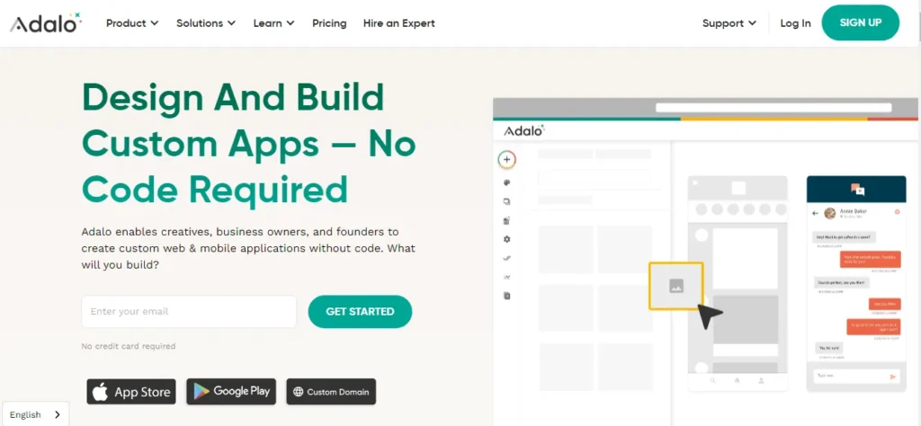 adalo no-code builder