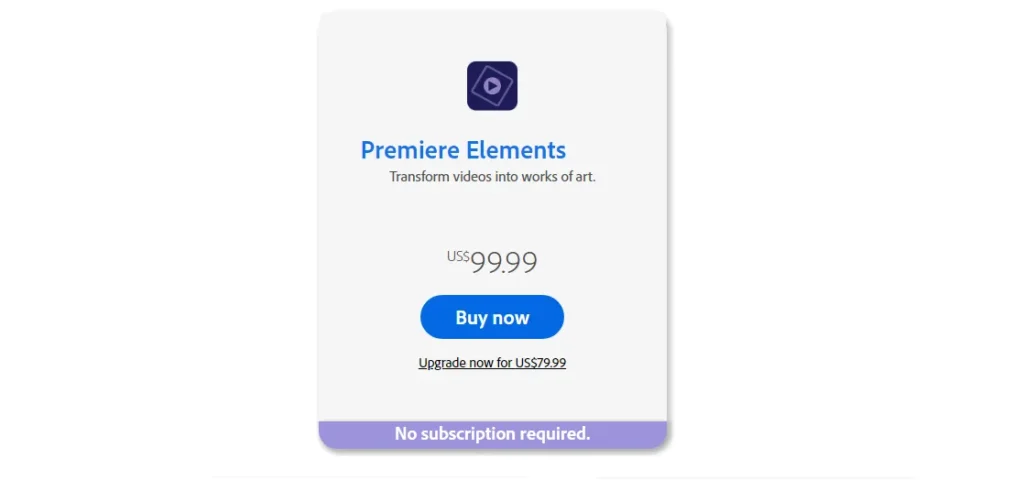 adobe premiere plans and pricing