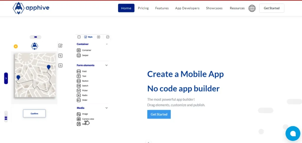 apphive no-code builder