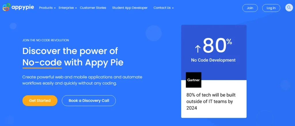 apple pie no-code builder