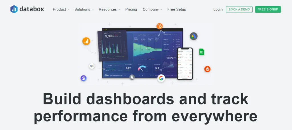 databox dashboard software