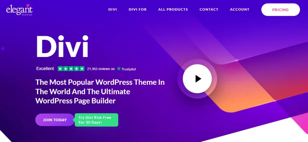 divi page builder