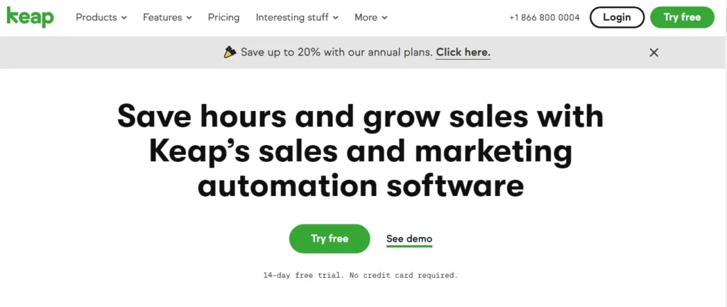 keap infusionsoft marketing automation software