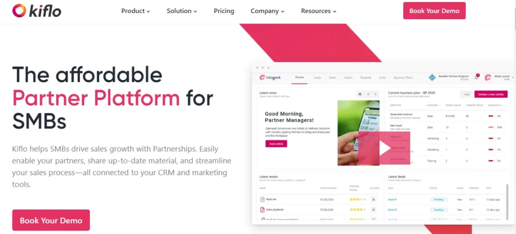 kiflo partner platform smbs