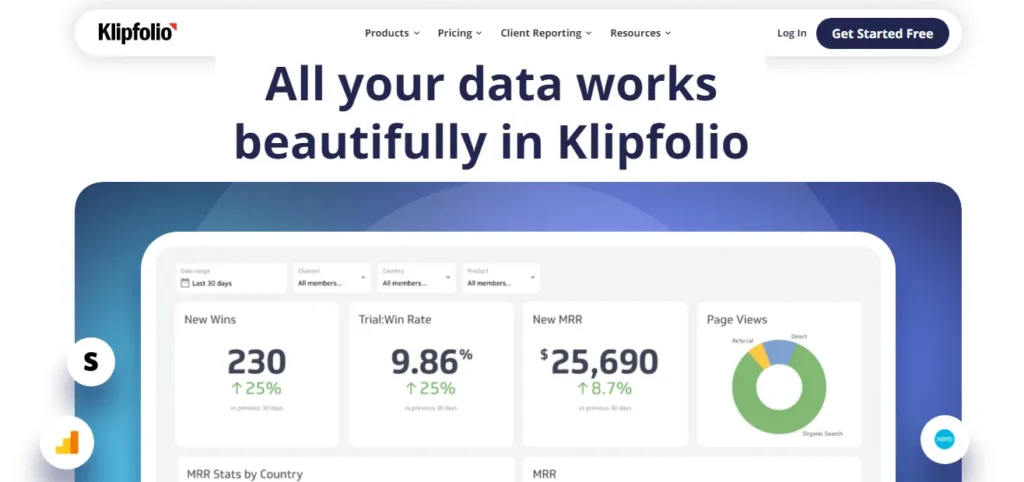 klipfolio dashboard software