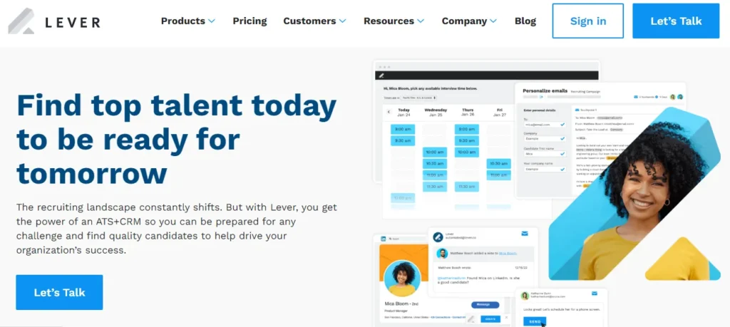 lever hr onboarding and talent acquisition software