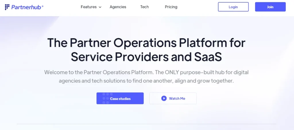 partnerhub prm operations platform