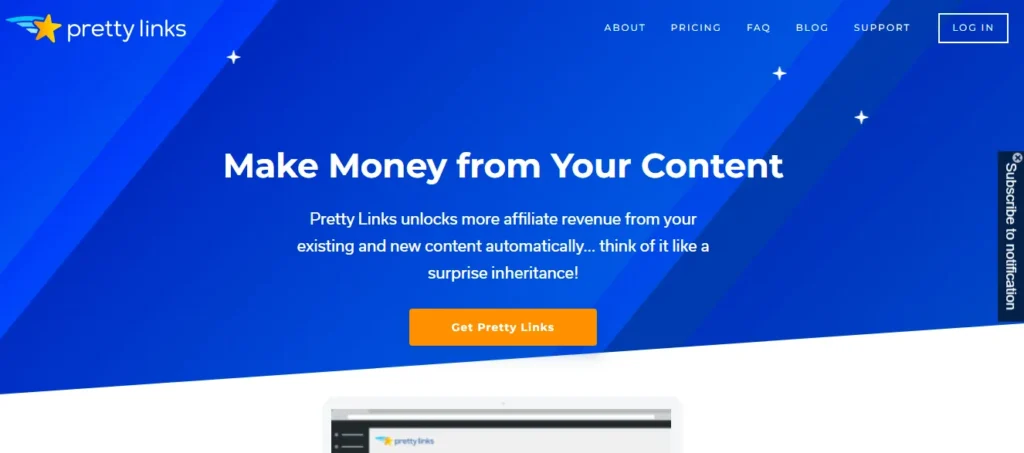 prettylinks pretty links link cloaking software