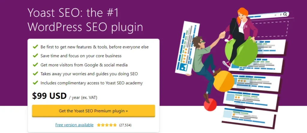 yoast seo premium plans and pricing