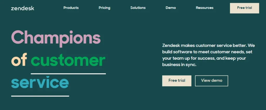 zendesk crm software