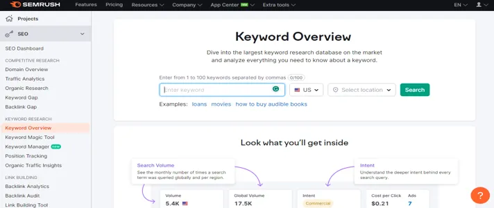 advanced keyword research