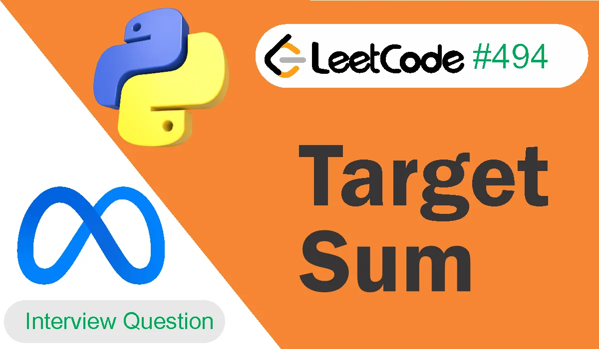 Target Sum Leetcode Problem 494